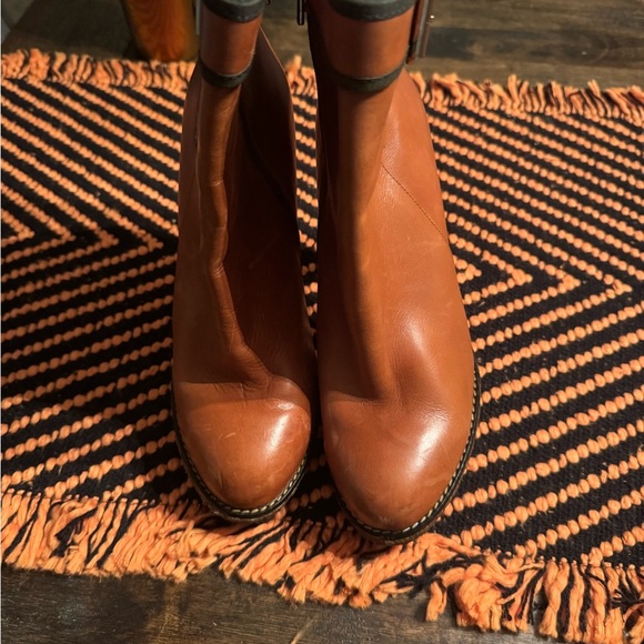 Armani Jeans leather vintage booties size 41 excellent condition - Picture 4 of 9